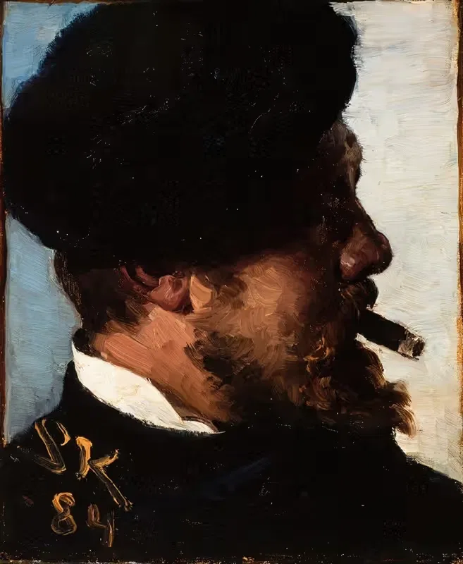 Фриц Штольтенберг by Педер Северин Крёер, 1884 — digital art print download