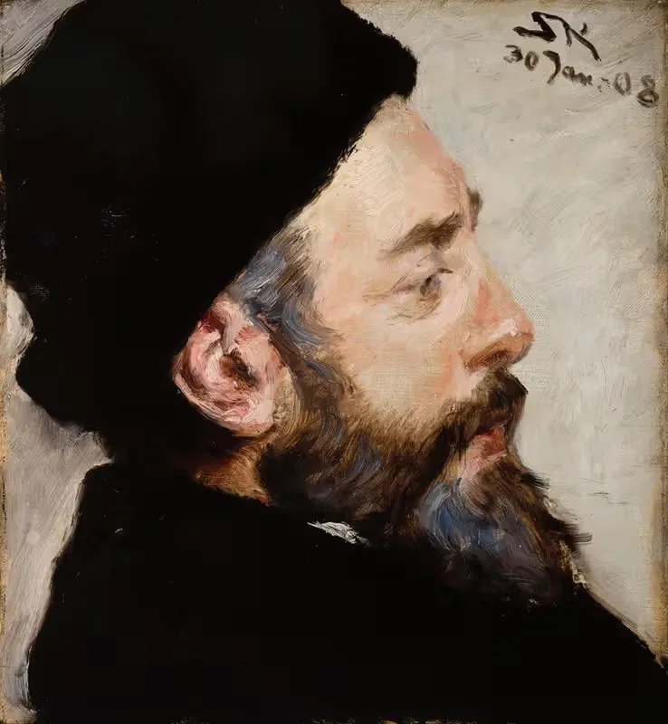 Хенрик Понтоппидан by Педер Северин Крёер, 1908 — digital art print download