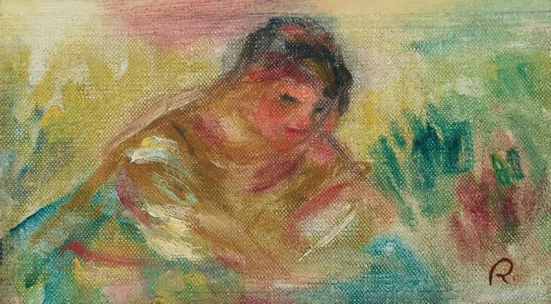 Бюст женщины — Пьер-Огюст Ренуар