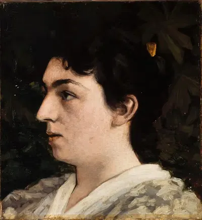 Portrait of Frida Schytte by Valdemar Schønheyder Møller, 1893 — digital art print download