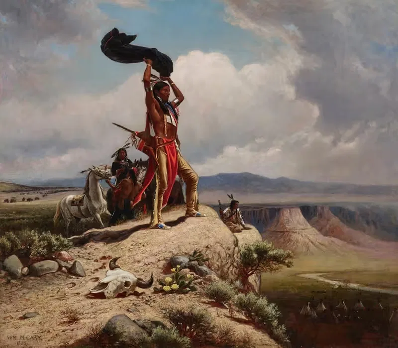 The Buffalo Signal (Game in Sight) — William de la Montagne Cary