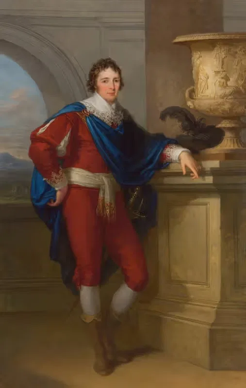 Уильям Генри Лэмбтон (1764-1797) by Анжелика Кауфман, 1764-1797 — digital art print download