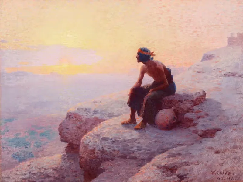 Водоноса by Уильям Робинсон Ли, 1913 — digital art print download