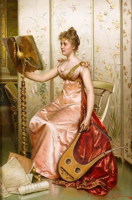 The recital by Frédéric Soulacroix — digital art print download