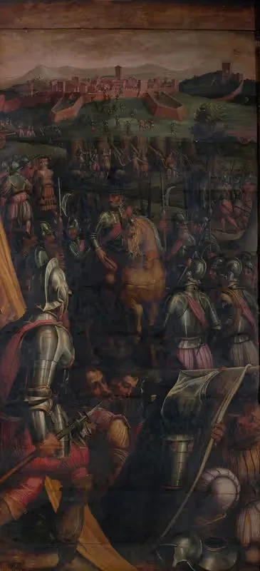 Захват Касоли by Джорджо Вазари, 1563 - 1565 — digital art print download