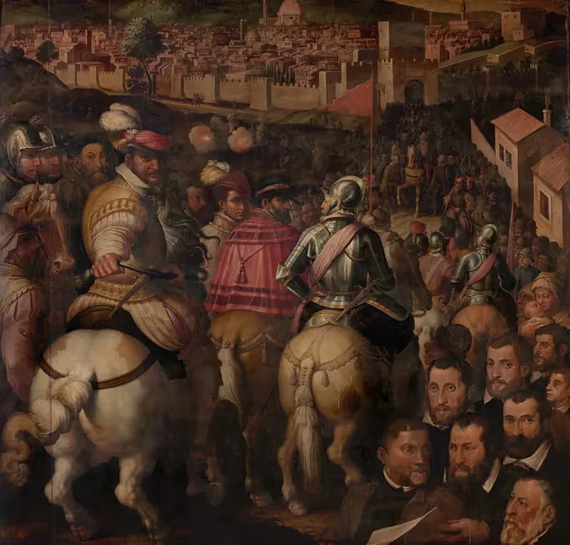 Триумф за войну против Сиены by Джорджо Вазари, 1563 - 1565 — digital art print download