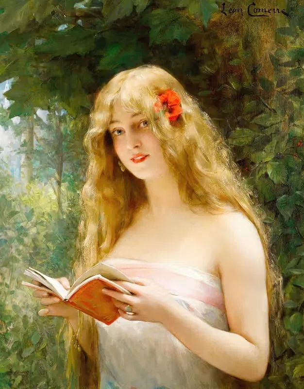 La Belle Liseuse by Léon François Comerre — digital art print download