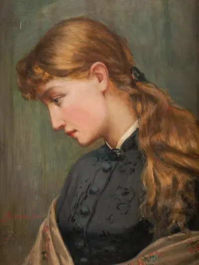 Мариана by Сэр Джон Лавери, 1880 — digital art print download