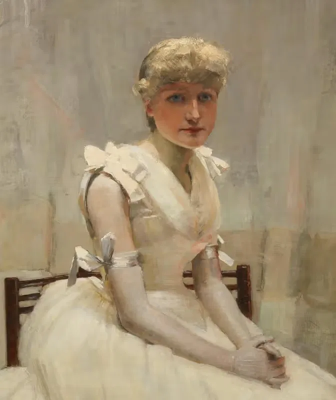 Portrait of a young lady — Sir John Lavery