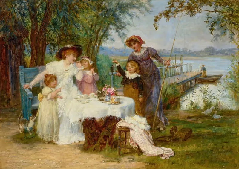 The hero of the hour — Frederick Morgan