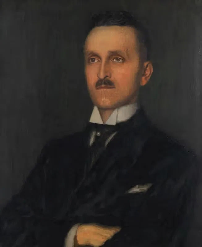 Herrenbildnis (Heinrich Butzer) — Franz von Stuck