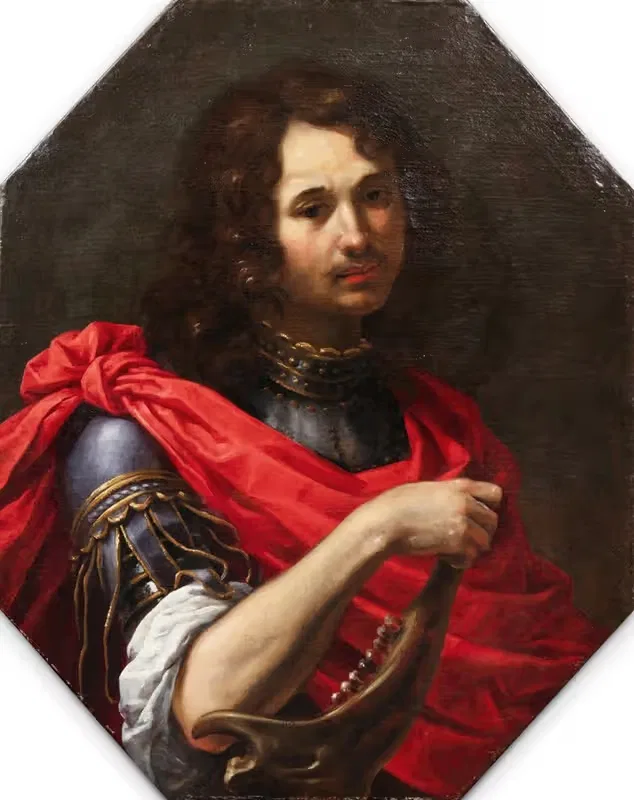 Portrait of a young man as Samson — Giovanni Montini