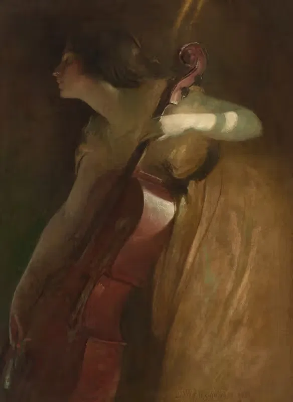 Луч солнечного света by Джон Уайт Александер, 1898 — digital art print download
