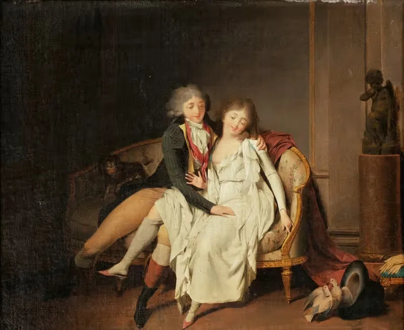 The lesson of conjugal union — Louis-Léopold Boilly