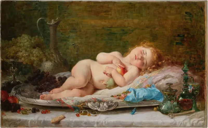 Sweet Dreams by Timoléon Lobrichon — digital art print download