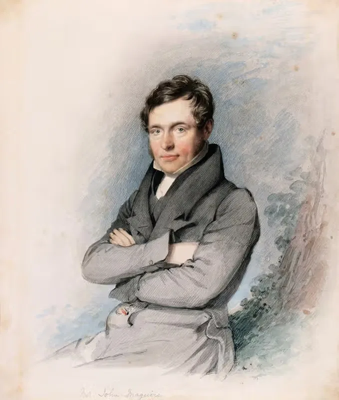 Portrait of John Maguire — Daniel Maclise