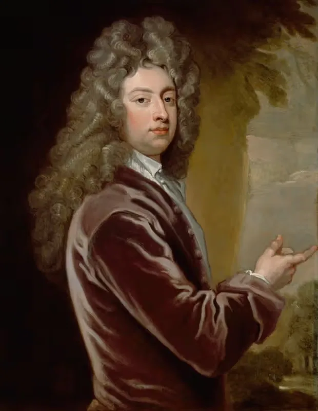 Portrait of William Congreve — Sir Godfrey Kneller