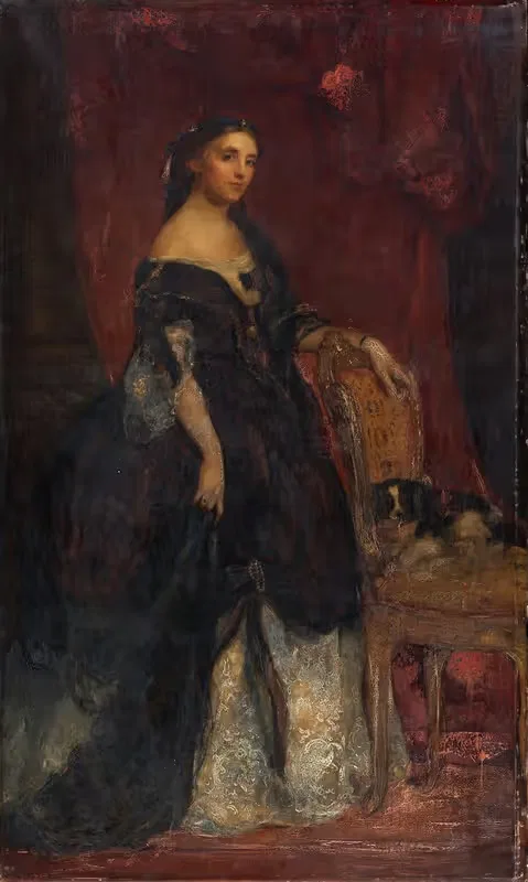 Portrait of Lady Claude Hamilton — James Rannie Swinton