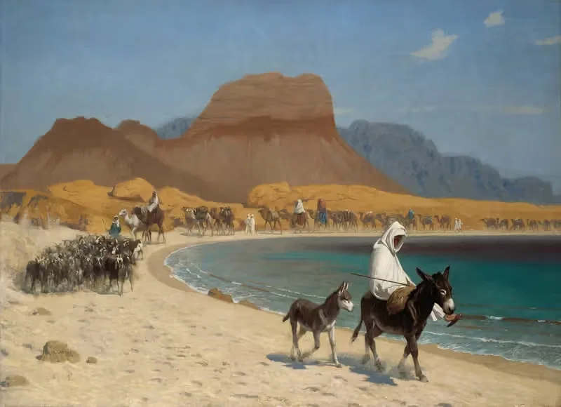The Gulf of Aqaba — Jean-Léon Gérôme