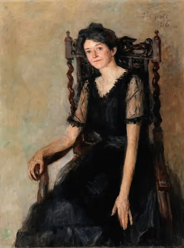 Portrait of Mrs Caughey — John Butler Yeats