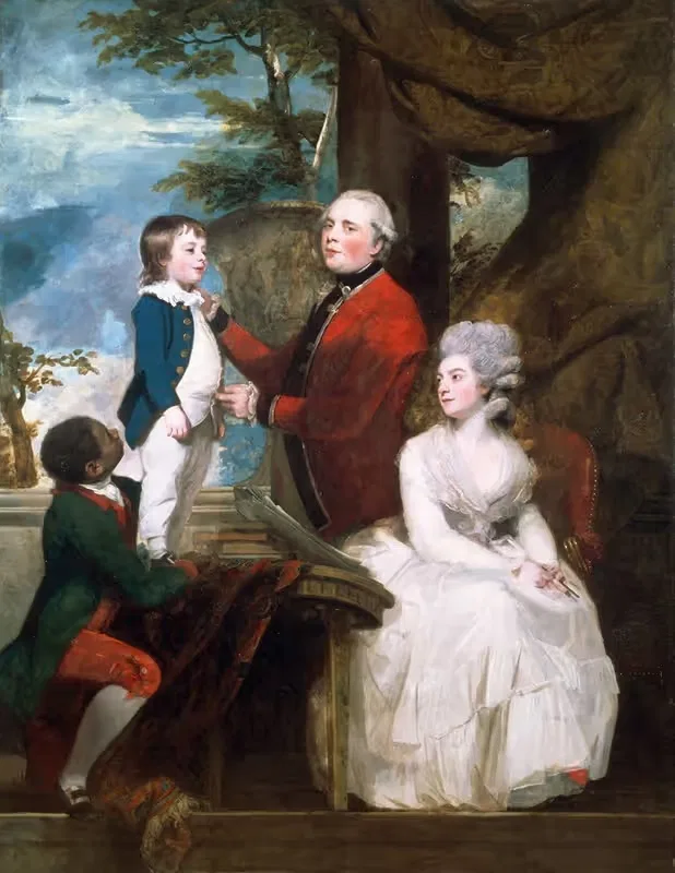Семья Темпл by Сэр Джошуа Рейнольдс, 1780-1782 — digital art print download