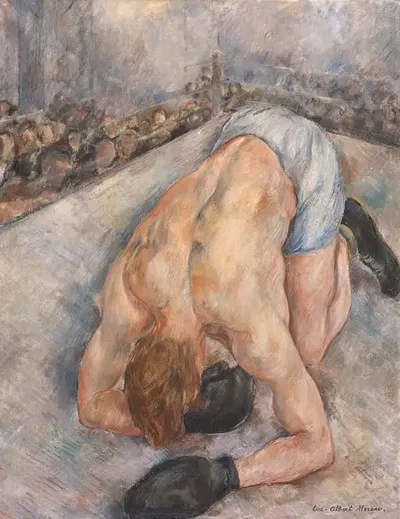 Нокаут by Люк-Альбер Моро, 1927 — digital art print download