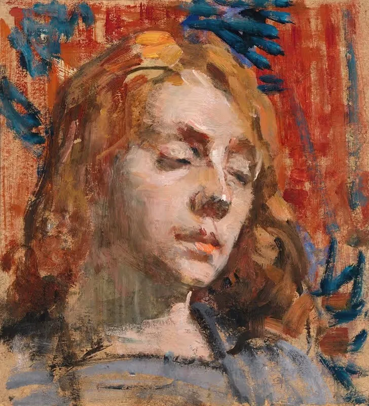 Portrait of Kathleen Behan — Sarah Henrietta Purser