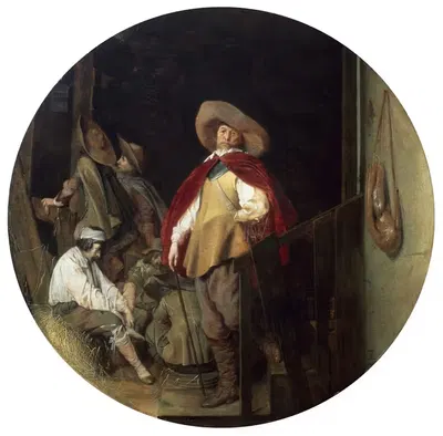 Интерьер с солдатами by Виллем Корнелисз Дуйстер, 1632 — digital art print download