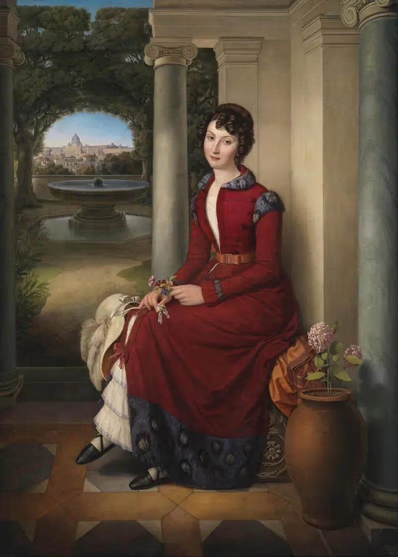 Маркиза Марианна Флоренци by Генрих Мария фон Гесс, 1824 — digital art print download