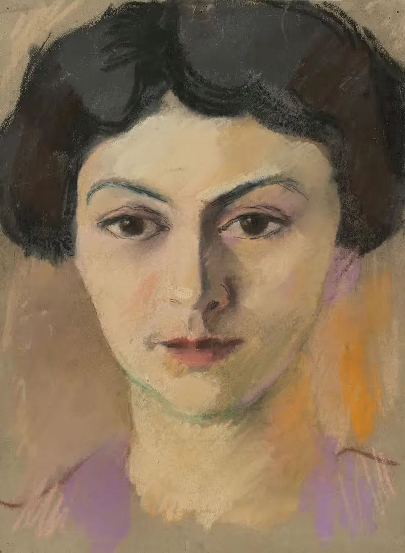 Porträt Elisabeth (Hilterfingen) — August Macke