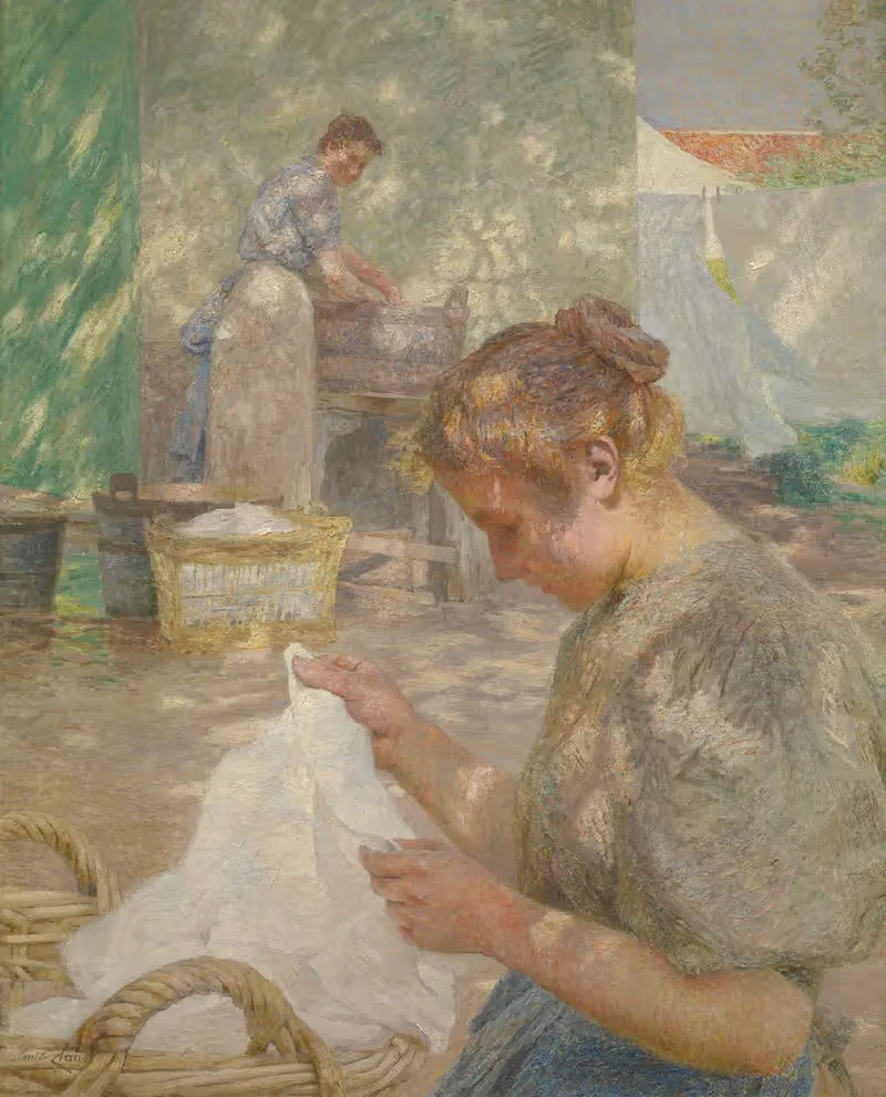 Sunny Day by Emile Claus, 1899 — digital art print download
