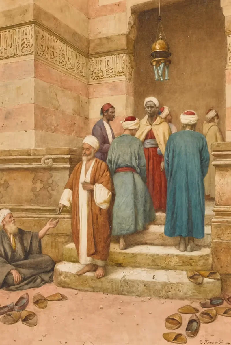 Entrance to the Mosque — Enrico Tarenghi
