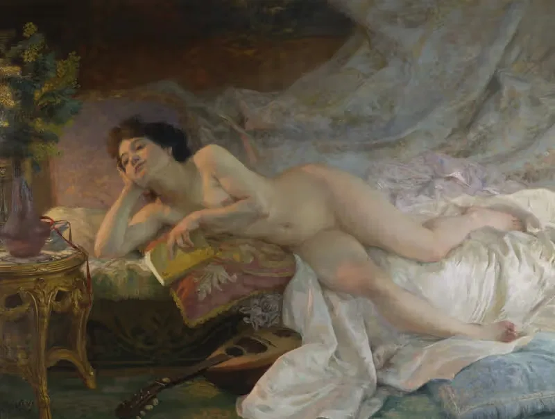 La dernière page du roman — Ernest Edouard Martens