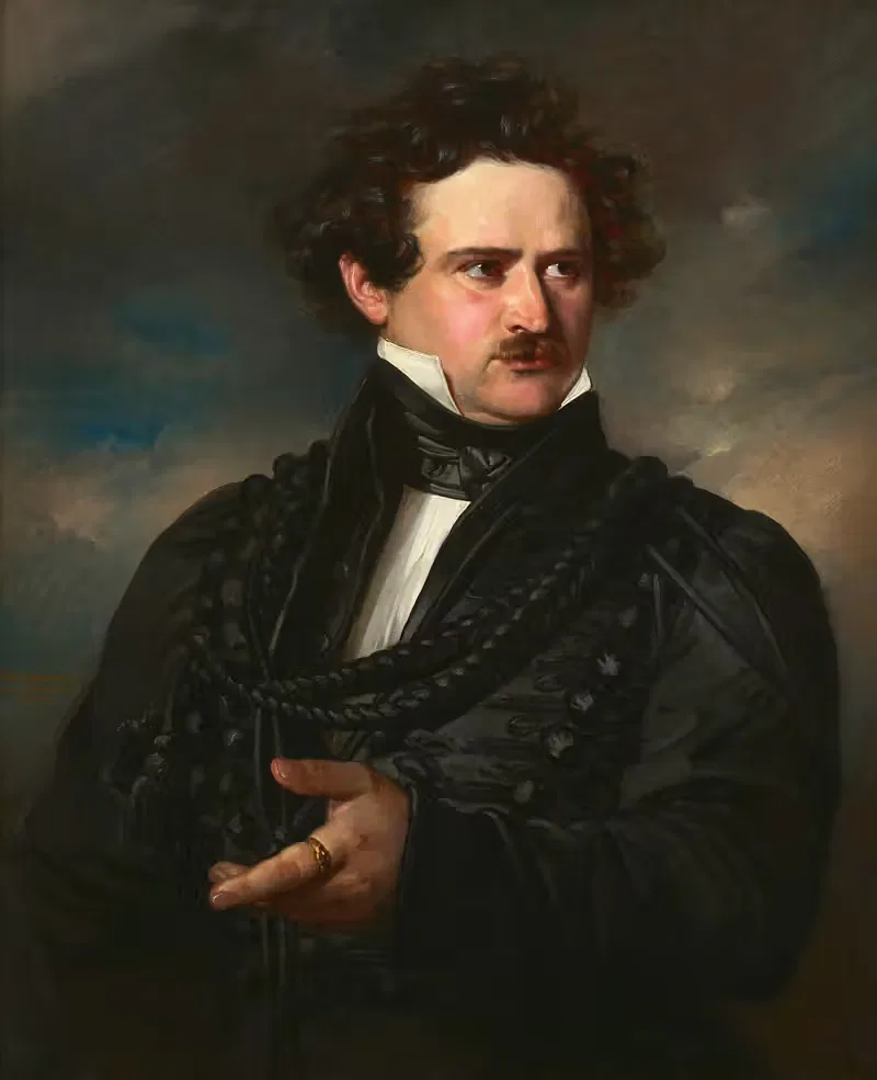 Писатель Карл Шпиндлер by Франц Ксавер Винтерхальтер, 1830 — digital art print download