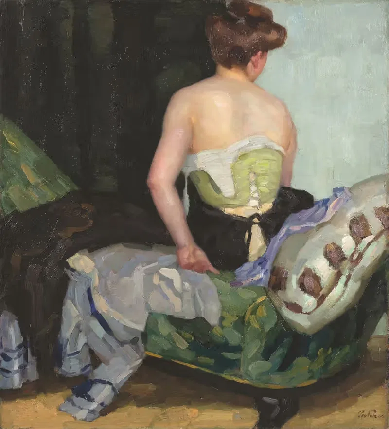 Вид сзади by Лео Путц, 1906 — digital art print download