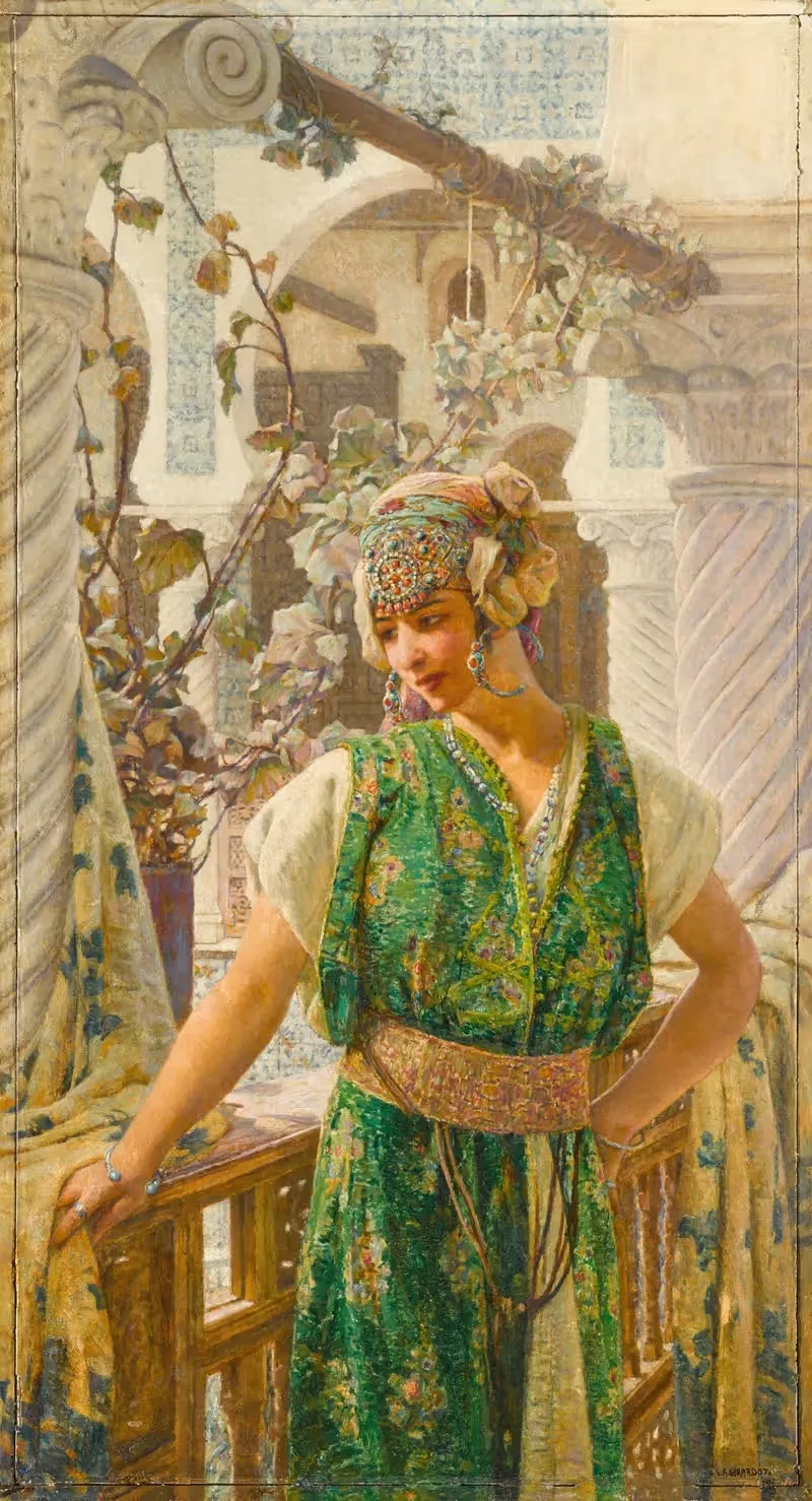 Алжирская невеста by Луи Огюст Жирардо, 1926 — digital art print download