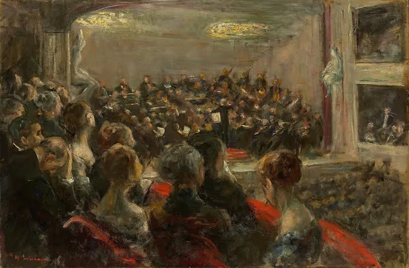 Концерт в опере by Макс Либерман, 1920 — digital art print download