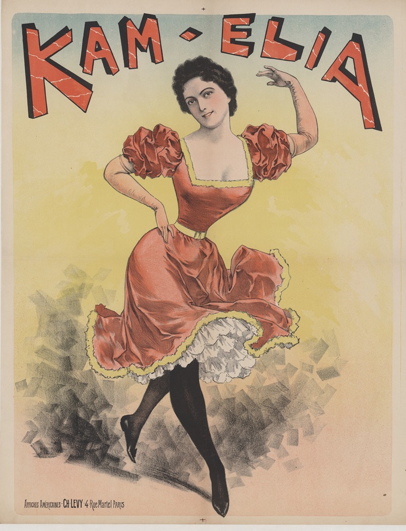 Kam-Elia by Imp. Charles Lévy, 1888-1894 — digital art print download