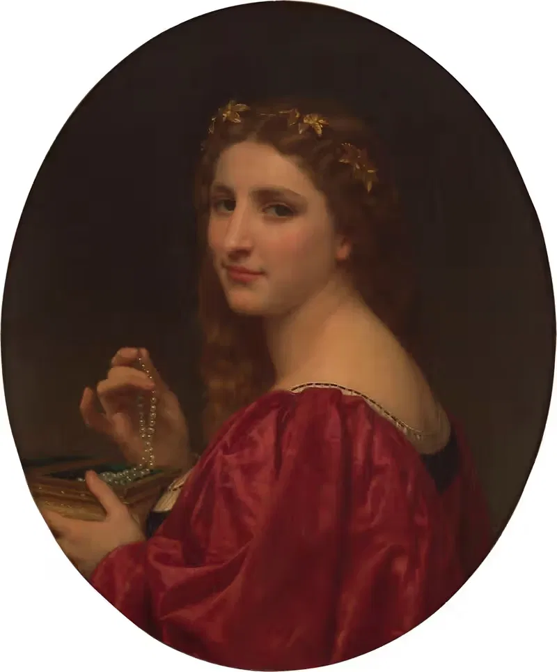 Маргарита by Уильям Бугеро, 1868 — digital art print download