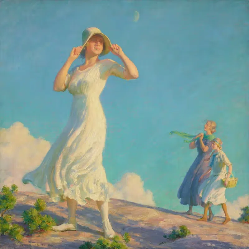 High Country by Charles Courtney Curran, 1917 — digital art print download