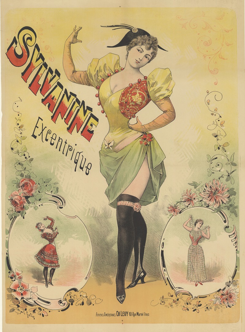 Sylvanine excentrique by Louis Galice, 1888-1894 — digital art print download