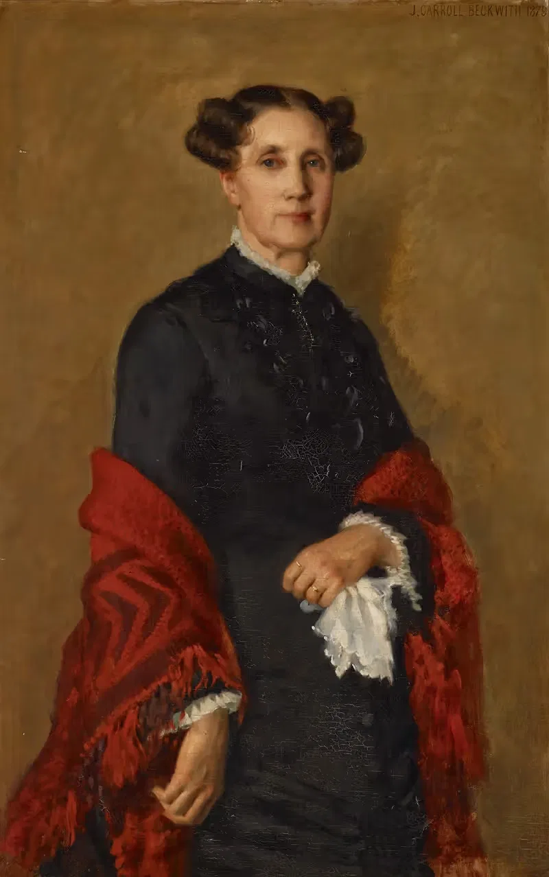 Portrait of Mrs. William C. Bartlett — James Carroll Beckwith