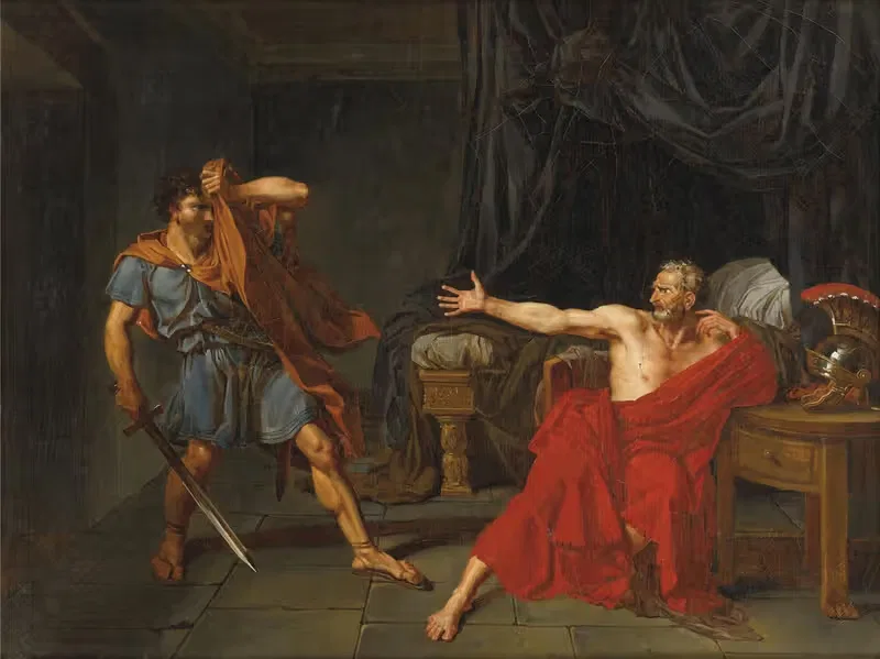 Marius prisonnier a Minturnes by Jean-Germain Drouais — digital art print download
