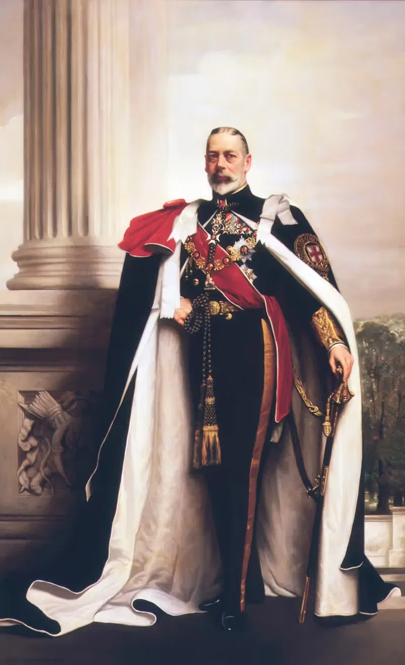 His late Majesty King George V — John Lander