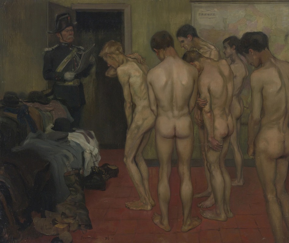Призывники by Пьер Жорж Жанио, 1894 — digital art print download