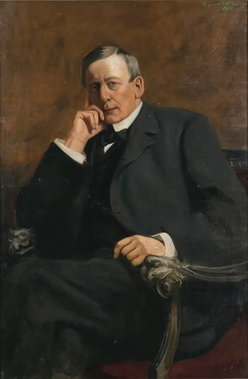 Portrait of William Rolleston — Raymond McIntyre