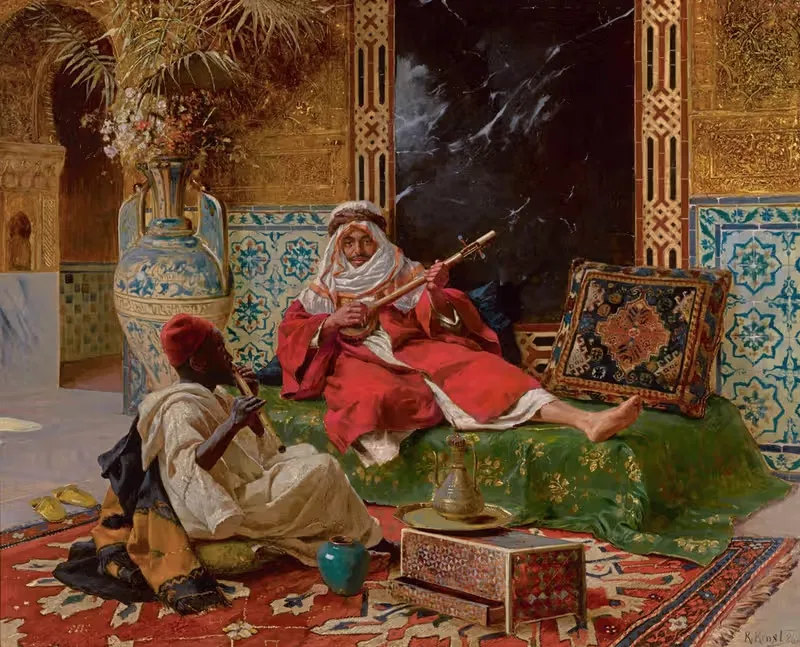 The Musicians by Rudolf Ernst — digital art print download