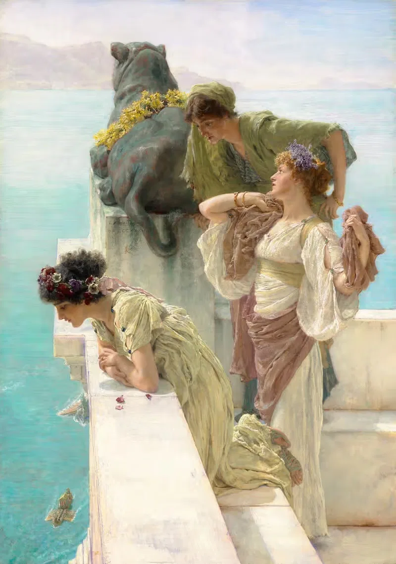 Уголок обзора by Лоуренс Альма-Тадема, 1895 — digital art print download