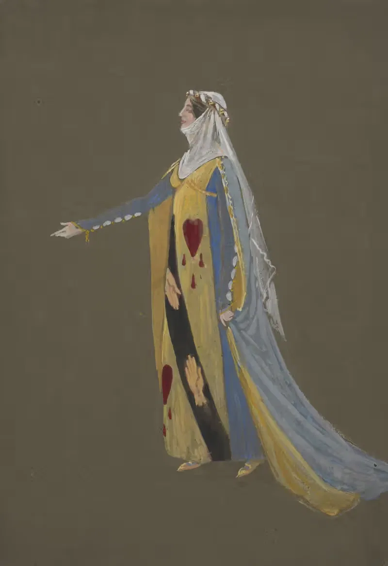 Costume design by Walter Crane — digital art print download
