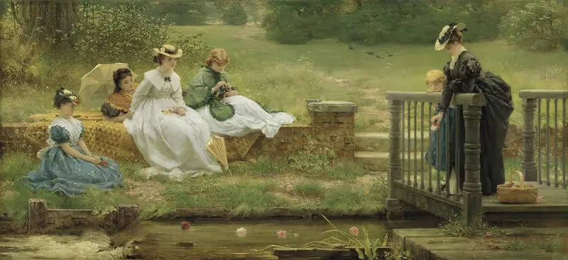 Fortunes by George Dunlop Leslie — digital art print download
